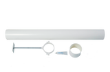 Ventilation kit incinerating toilet Ø110 mm