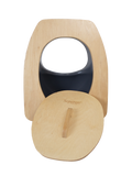 Toilette à séparation d'urine Privy avec siège en bois