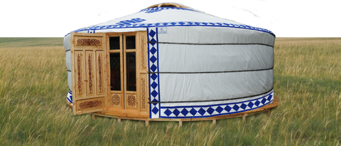 Traditional mongolian yurt